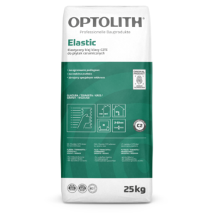 Klej Elastyczny do płytek ceramicznych C2 TE – Elastic 25kg Optolith