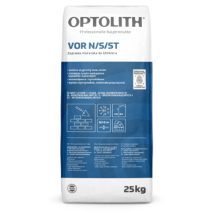 Zapraw murarska VOR S antracytowa 25kg Optolith